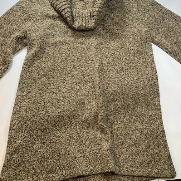 Karen Scott | Oversized Cowl Neck Sweater Tan Medium Oversized - Picture 4 of 8